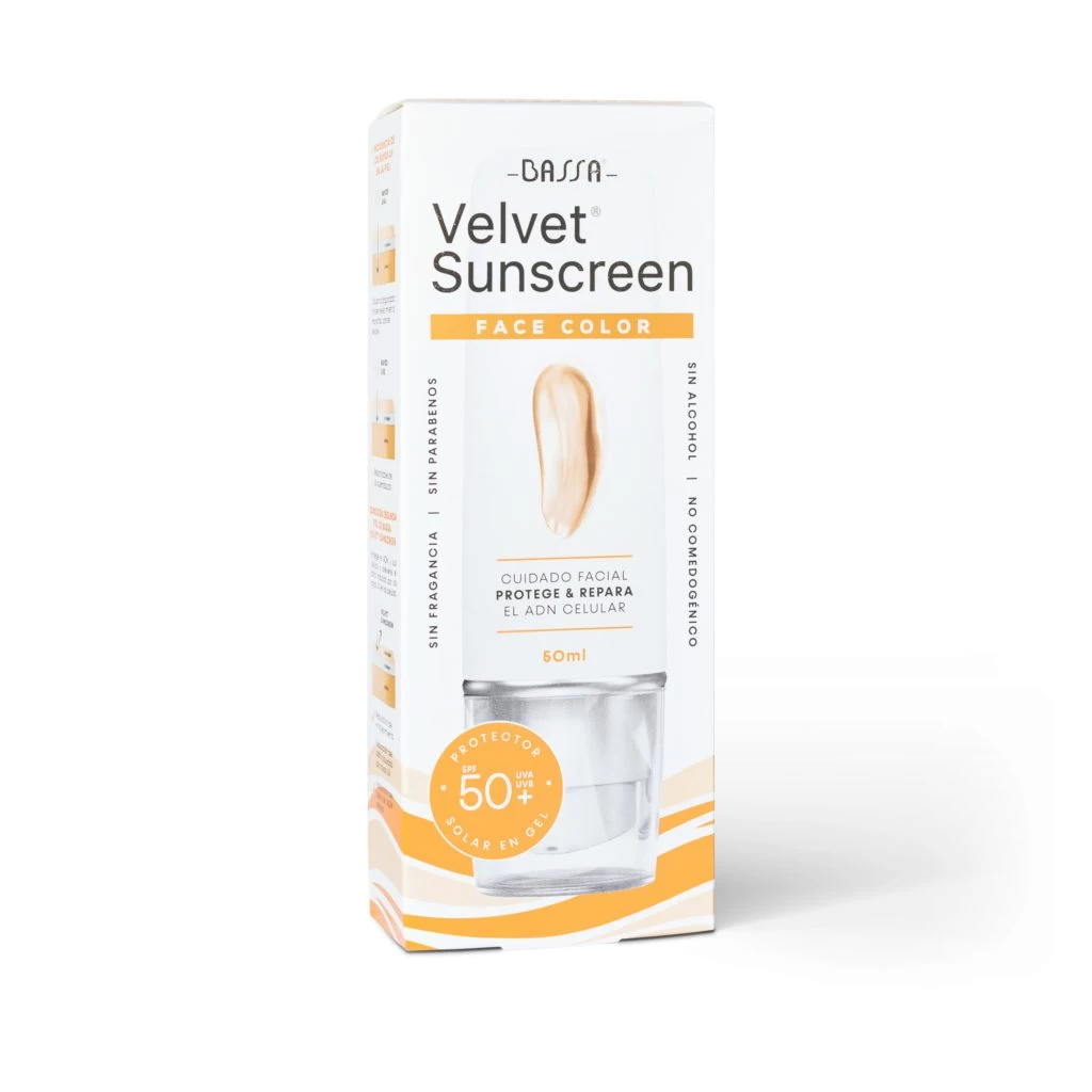 VELVET SUSCREEN FACE COLOR SPF 50 X 50 ML REF.0825
