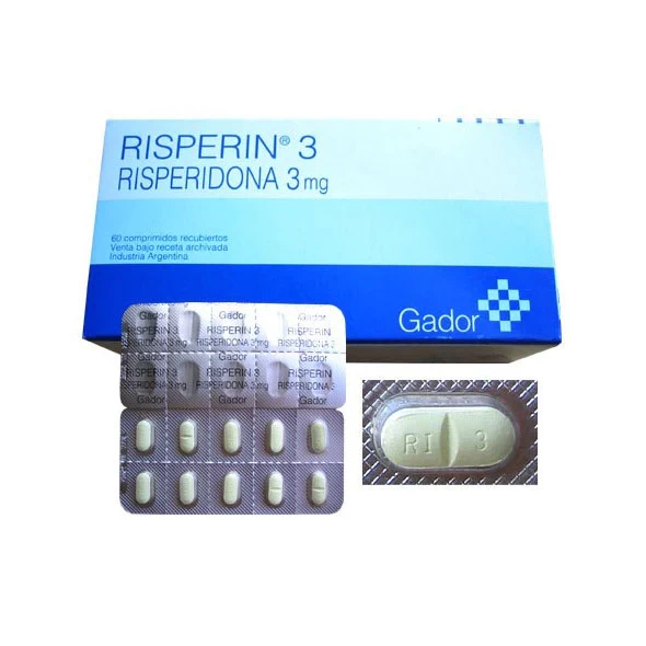 RISPERIN 3 MG X 20 COMP