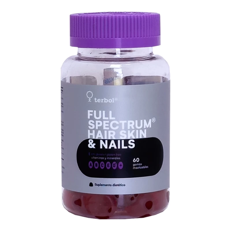 FULL SPECTRUM HAIR SKIN NAILS X 60 GOMAS