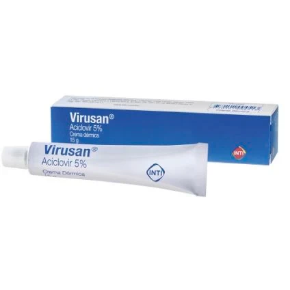 VIRUSAN CREMA DERMICA (ACICLOVIR) 15 G