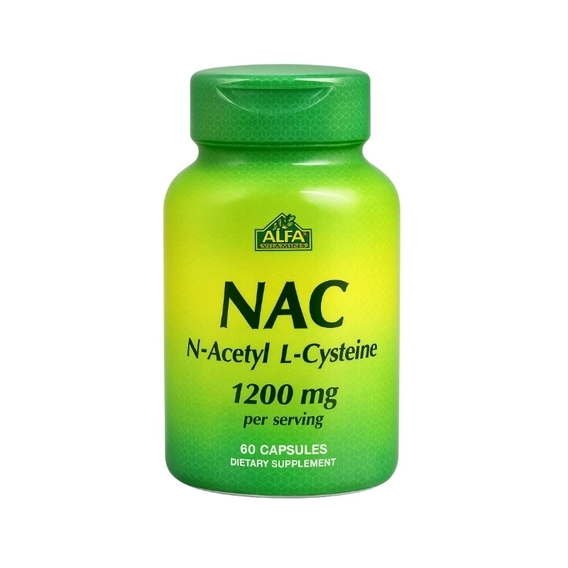NAC (N-ACETYL L-CYSTEINE) 1200 MG X 60 CAP