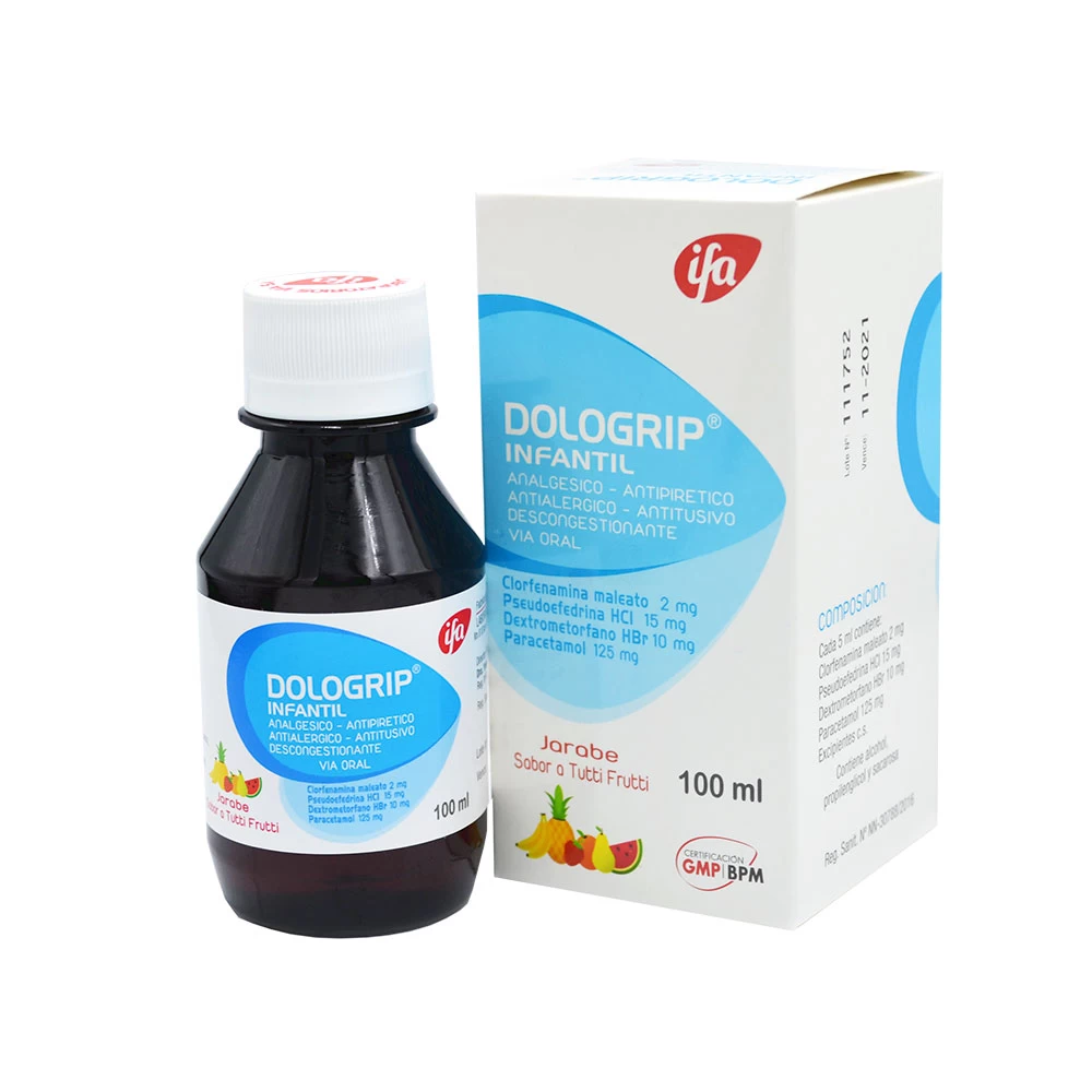DOLOGRIP INFANTIL 100 ML.