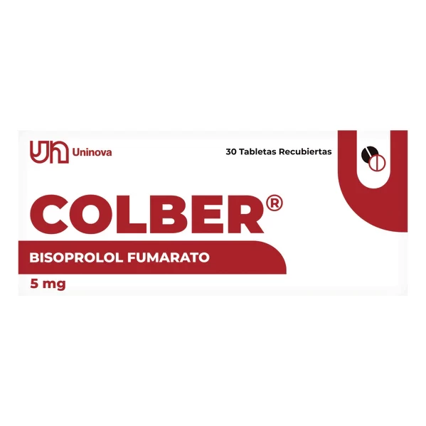 COLBER 5mgx30TAB (BISOPROLOL FUMARATO 5 MG)