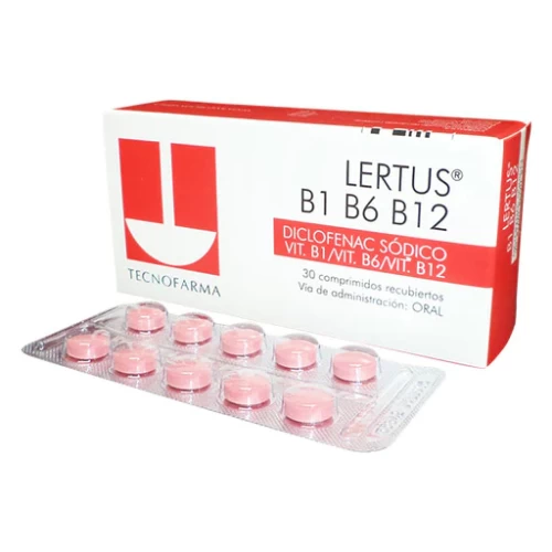 LERTUS B1-B6-B12 X 30