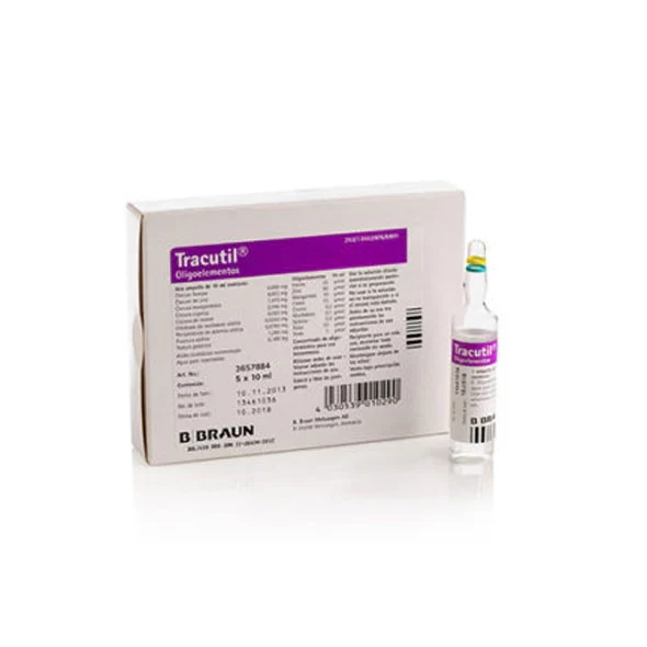 TRACUTIL 10 ML X 5 AMP CONCENTRADO DE OLIGOELEMENTOS