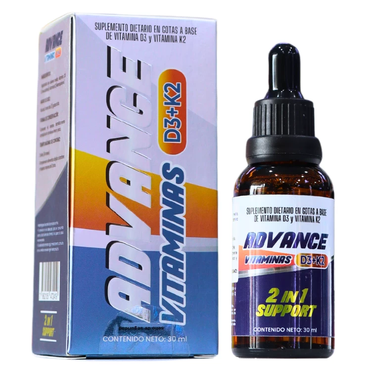 ADVANCE VIT D3+K2 GOTERO X 30 ML