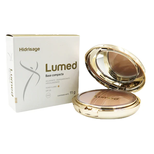 LUMED BASE COMPACTA T.CLARO 11 G SPF-50 1546