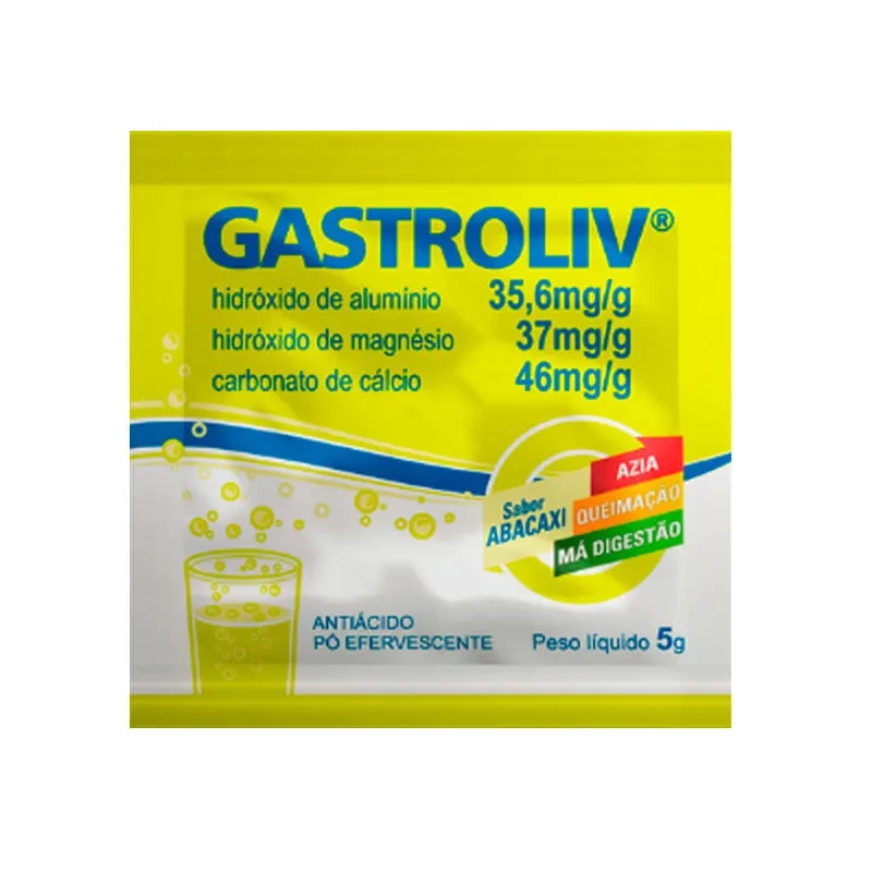 ANTIACIDO GASTROLIV SOBRE SABOR PIÑA
