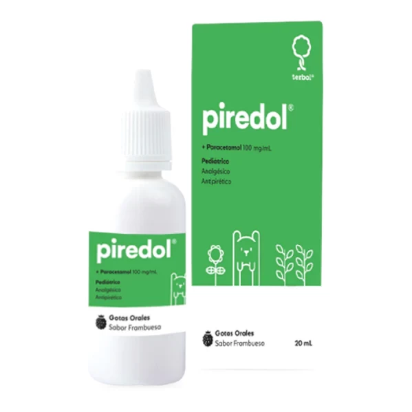PARACETAMOL PEDIATRICO 20 ML (PIREDOL GOTAS 100 MG)