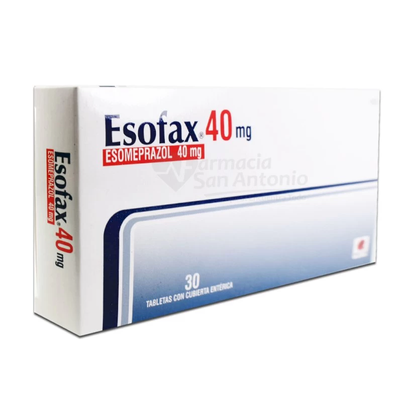 ESOFAX 40 MG X 30 ESOMEPRAZOL