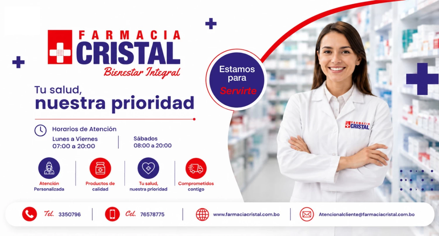 Farmacias Cristal promo
