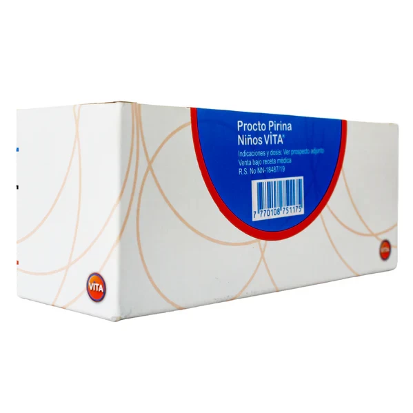 PROCTO PIRINA NIÑOS 160 MG SUP X 100 PARACETAMOL