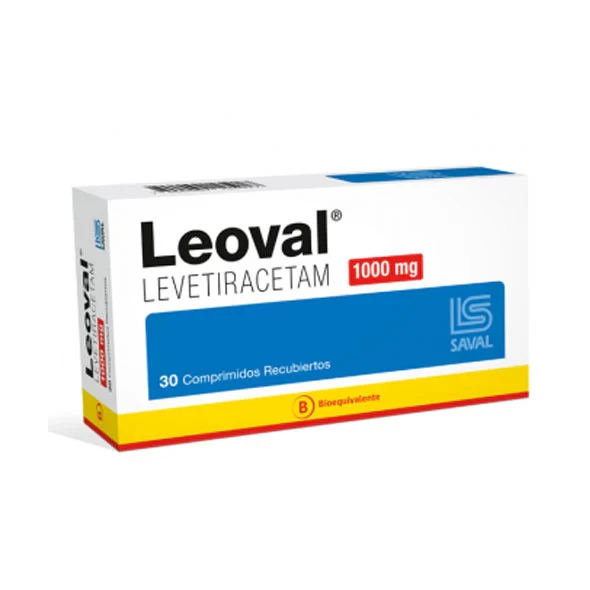 LEOVAL 1000 MG X 30 COMP (LEVETIRACETAM)