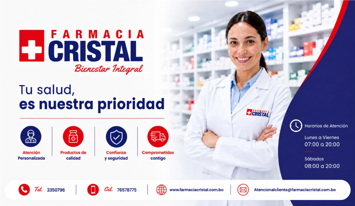 Farmacias Cristal promo