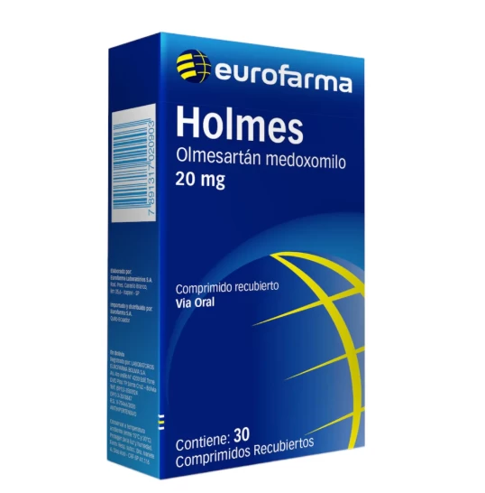 HOLMES 20MG ( OLMERSARTAN MEDOXOMILO) X CJA