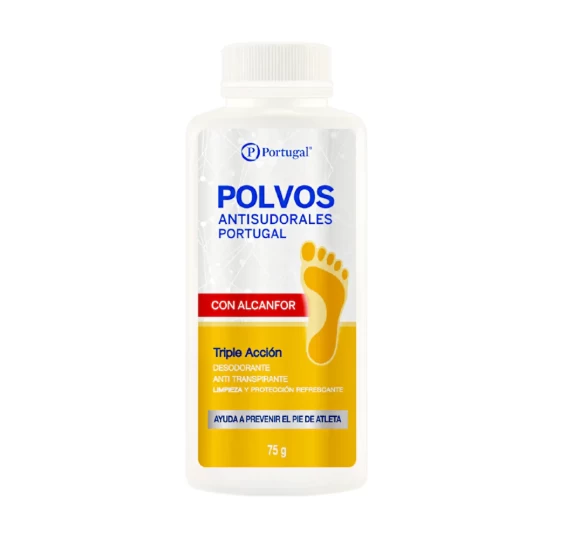 TALCO ANTISUDORALES CON ALCANFOR X 150  GR