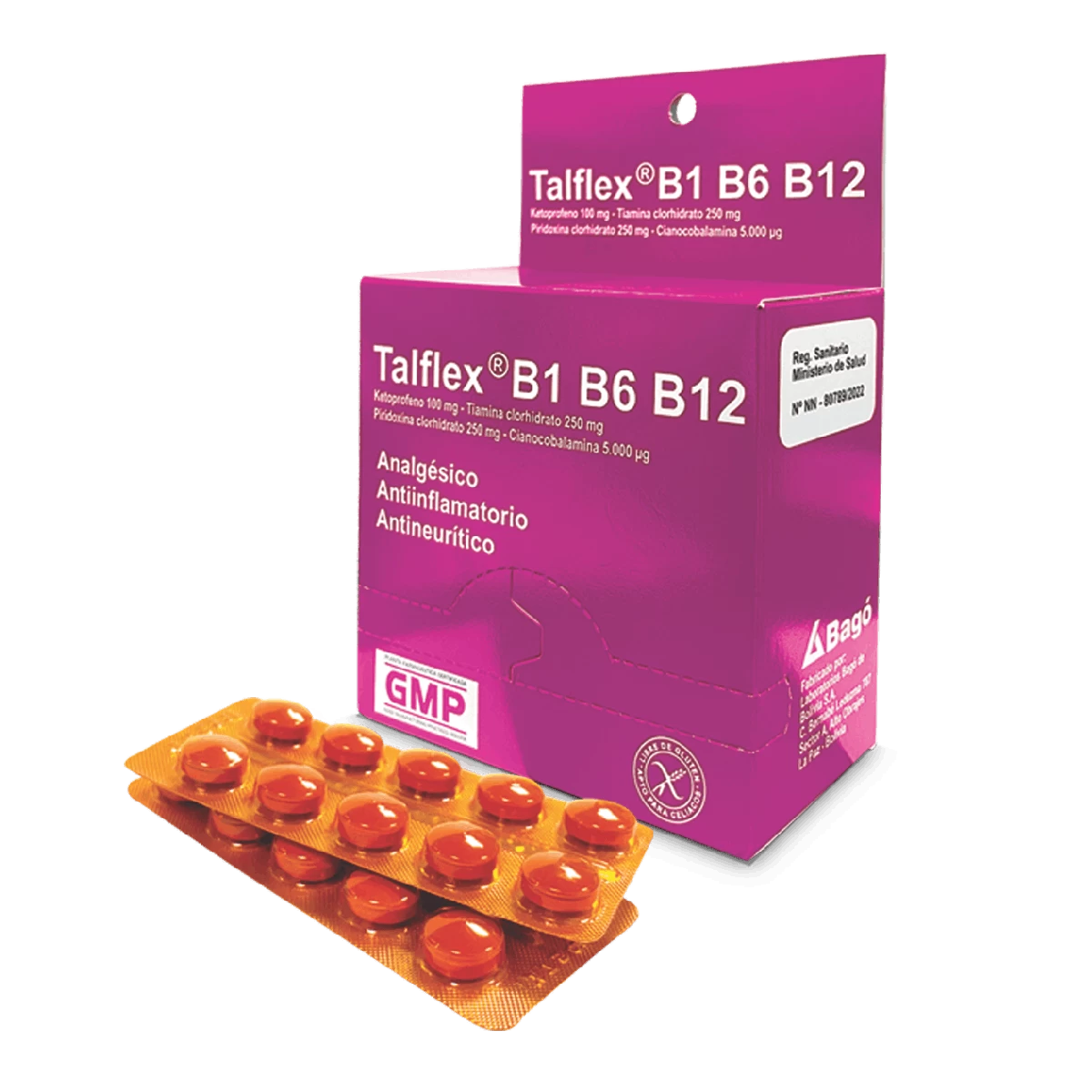 TALFLEX B1 B6 B12 X 100 COMP