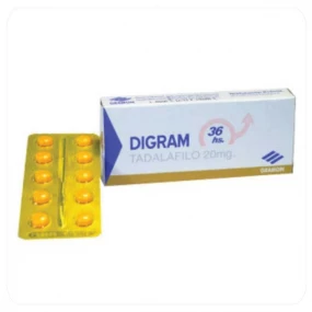DIGRAN 36 HORAS (TADALAFILO 20mg)
