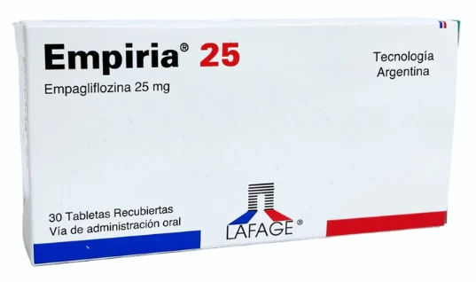 EMPIRIA 25 EMPAGLIFLOZINA 25MG  X 30