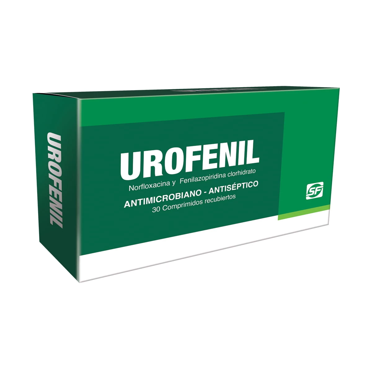 UROFENIL X 30 COMP ( NORFLOXACINA Y FENILAZOPIRIDINA)