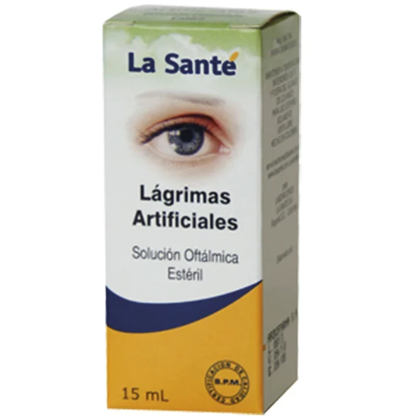 LAGRIMAS ARTIFICIALES GOTAS 15 ML. LA SANTE