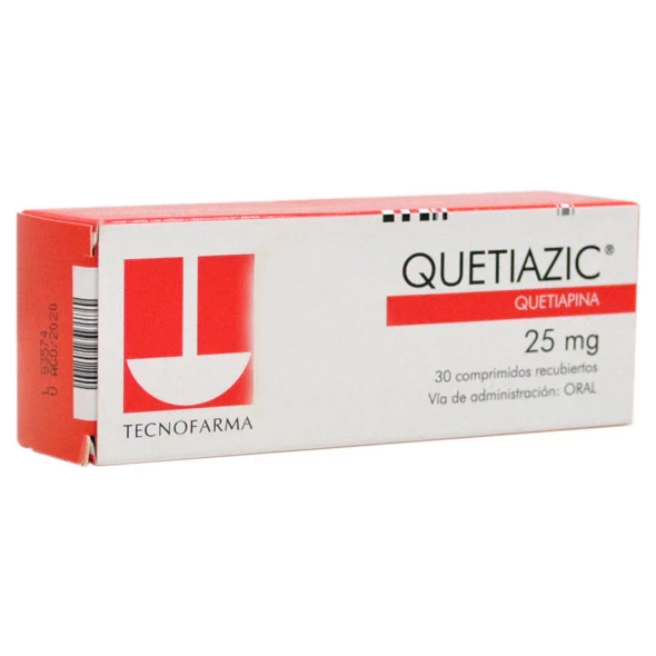 QUETIAZIC 25 MG X 30 QUETIAPINA