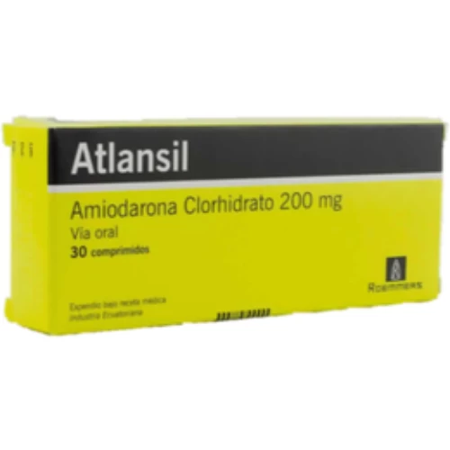 ATLANSIL 200 MG X 30 AMIODARONA