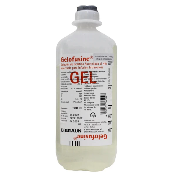 GELOFUSINE GEL 500 ML