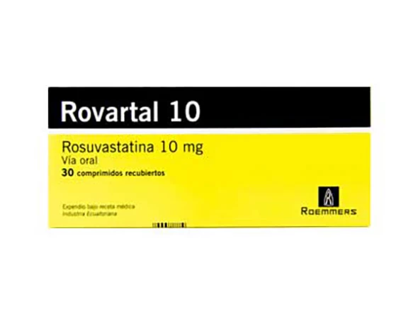 ROVARTAL 10 MG X 30 ROSUVASTATINA