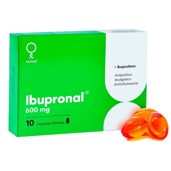 IBUPRONAL 600 MG ( IBUPROFENO X 10 CAP)