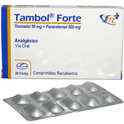 TAMBOL FORTE X 20 (Tramadol 50mg+Paracetamol500mg)