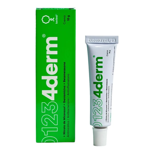 4 DERM 10 GR GENTAMICINA BETAMETASONA MICONASOL