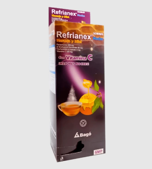 RESFRIANEX NOCHE NARANJA Y MIEL X40 SOBRES