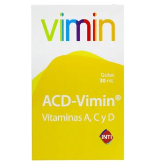 VIMIN ACD-VIMIN VITAMINAS A,C Y D GOTAS X 30 ML