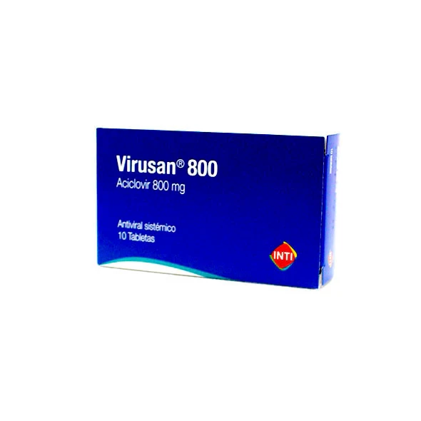 VIRUSAN 800 MG X 10