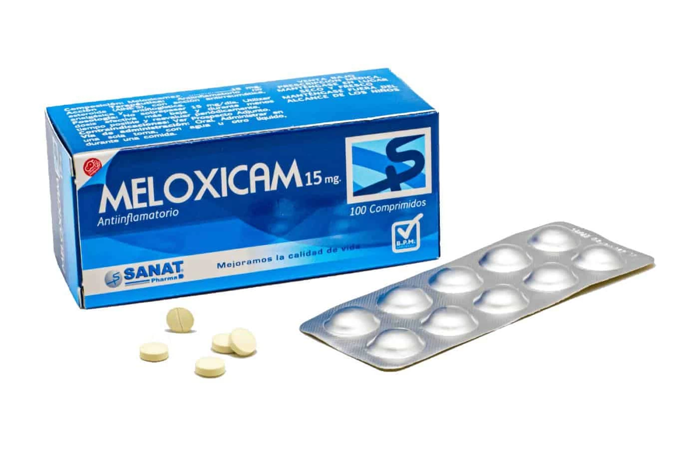 MELOXICAM 15 MG X 100 COMP