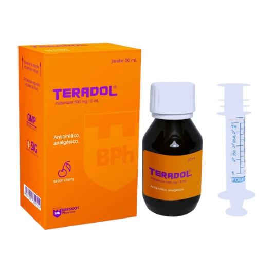 TERADOL JARABE X 50 ML ( METAMIZOL 500 MG/5ML)