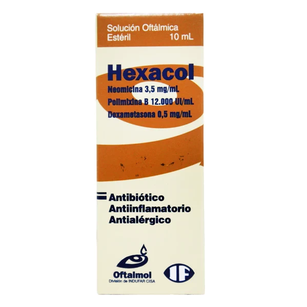 HEXACOL GOTAS COLIRIO 10 ML