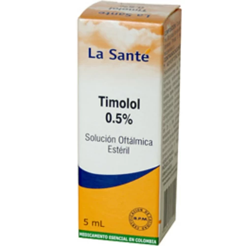 TIMOLOL 0,5 % COLIRIO 5 ML LA SANTE