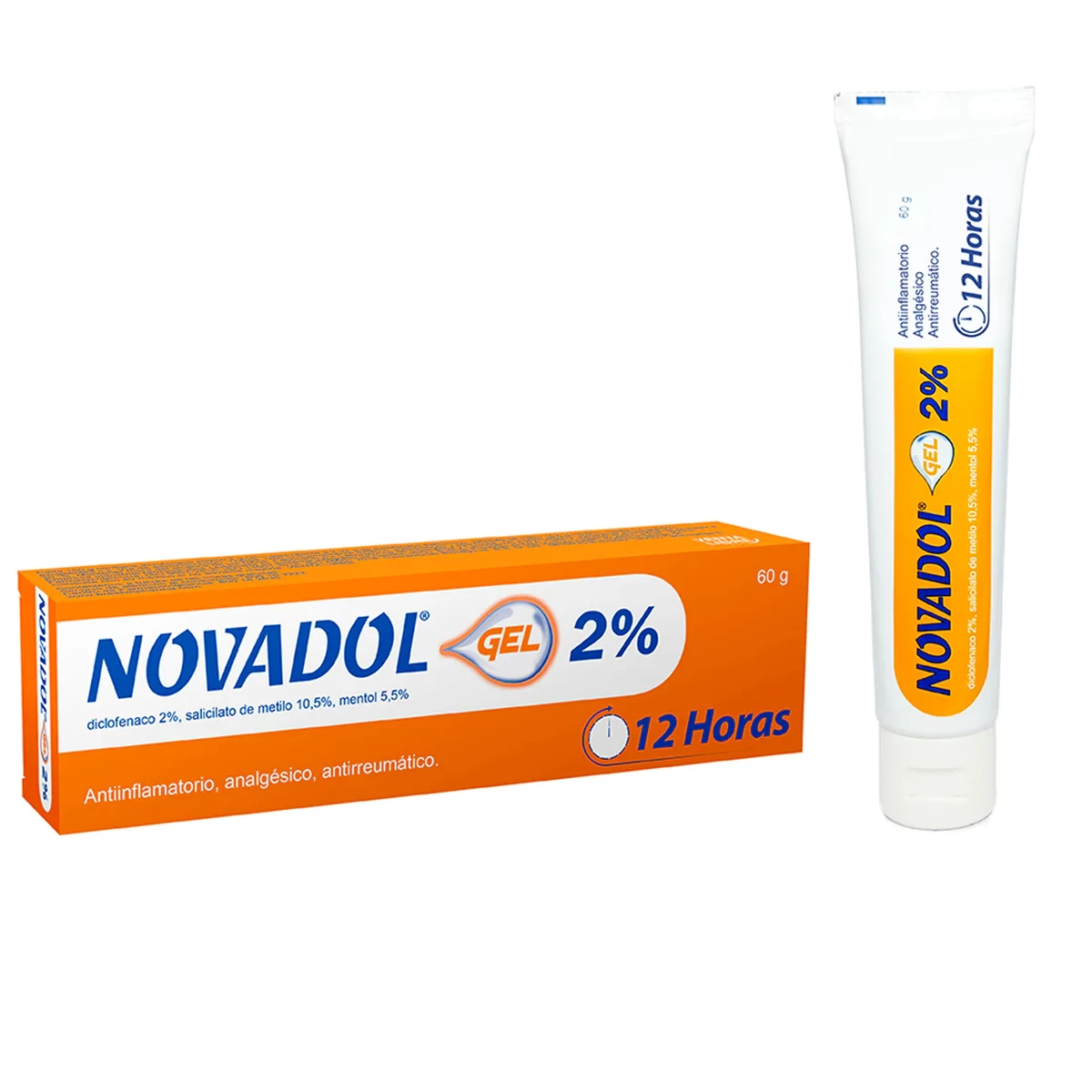 NOVADOL GEL 60 GR (DICLOFENACO,SALICILATO DE METILO,MENTOL)