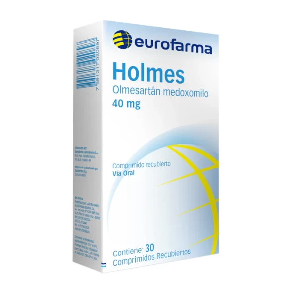 HOLMES 40MG ( OLMERSARTAN MEDOXOMILO) X CJA