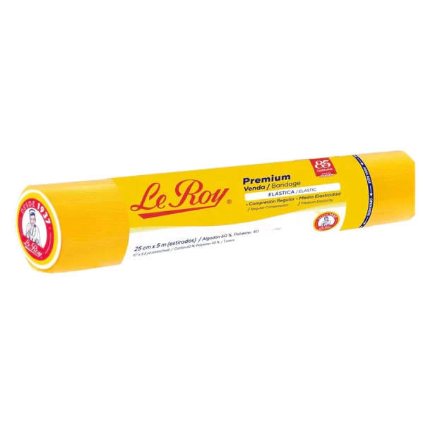 VENDA ELASTICA LEROY 25 CM X 5 MTS