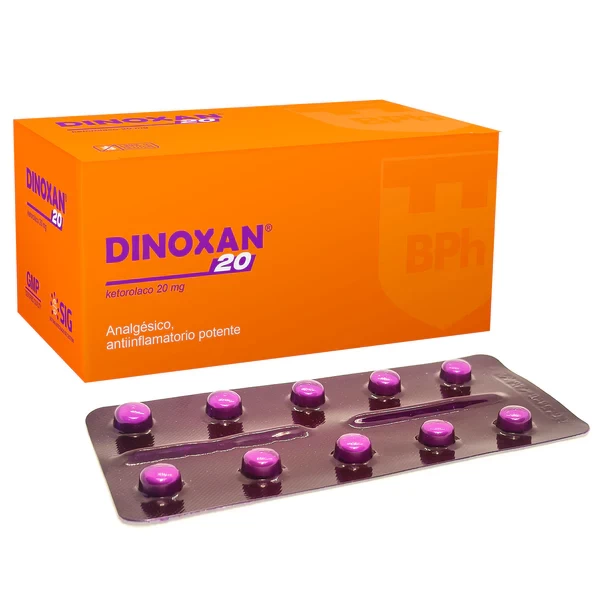 DINOXAN 20 MG X 100 COMP
