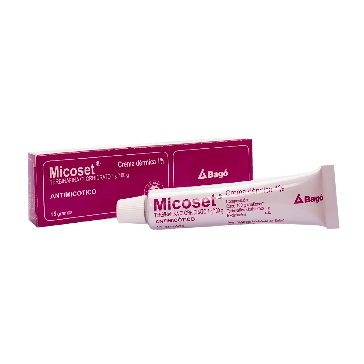 MICOSET 1 % CREMA DERMICA 15 GR TERBINAFINA