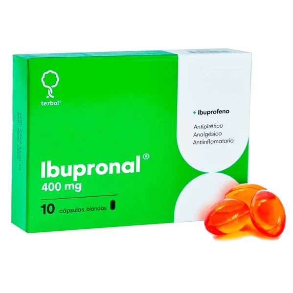 IBUPRONAL 400 MG ( IBUPROFENO X 100 CAP)