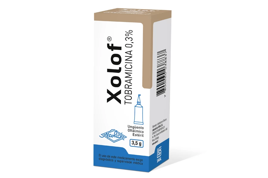 XOLOF UNGUENTO OFTALMICO 3,5 GR