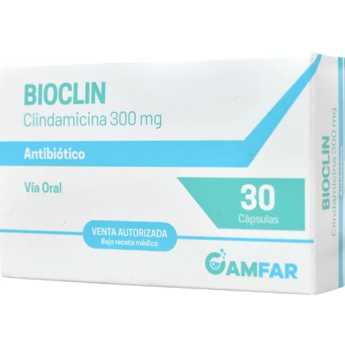 BIOCLIN CLINDAMICINA 300 MG X 30 CAP