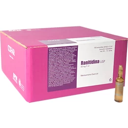 RANITIDINA 50 MG 5 ML COFAR