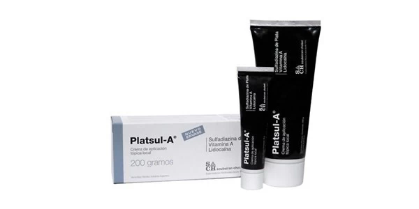 PLATSUL A X 30 GRS ( SULFADIAZINA DE PLATA+VIT A + LIDOCAINA)