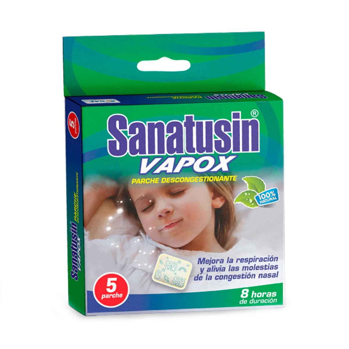 SANATUSIN VAPOX X 5 PARCHES